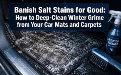 Banish Salt Stains for Good: How to Deep-Clean Winter Grime from Your Car Mats and Carpets