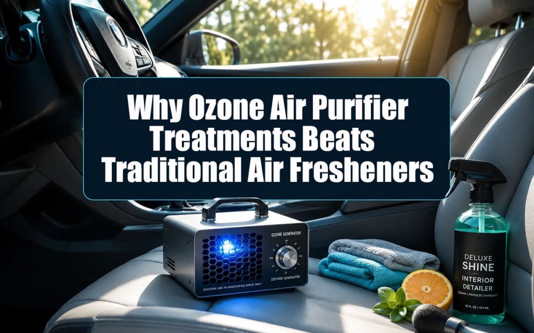 Why Deluxe Shine’s Ozone Air Purifier Treatment Beats Traditional Air Fresheners